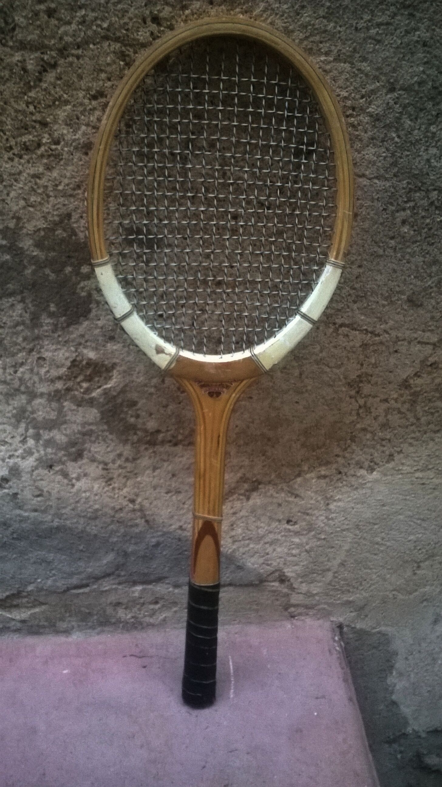 Vintage tennis racket