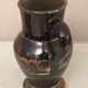 Vintage Romanian glazed pottery pitcher