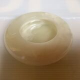 Round ashtray white marble