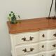 Creme white chest of drawers