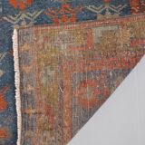 Geometric Design Oushak Runner Rug sku 2540