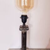 Antique style bronze lamp