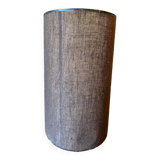 Large 70s brown lampshade