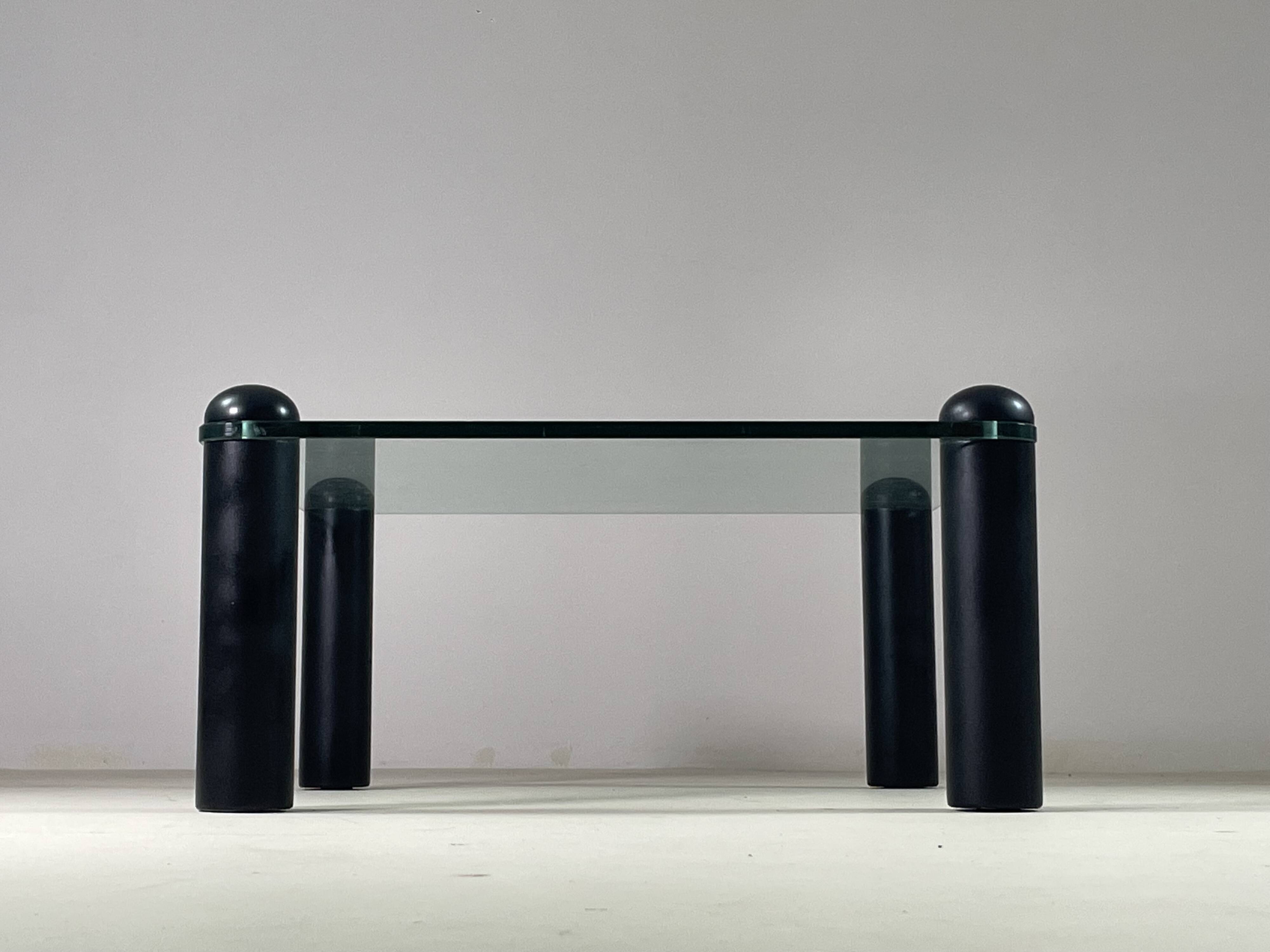 Vintage Ligne Roset coffee table, 1980s