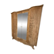 Art Deco Parisian wardrobe in natural wood
