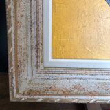 Peinture abstraite sur panneau