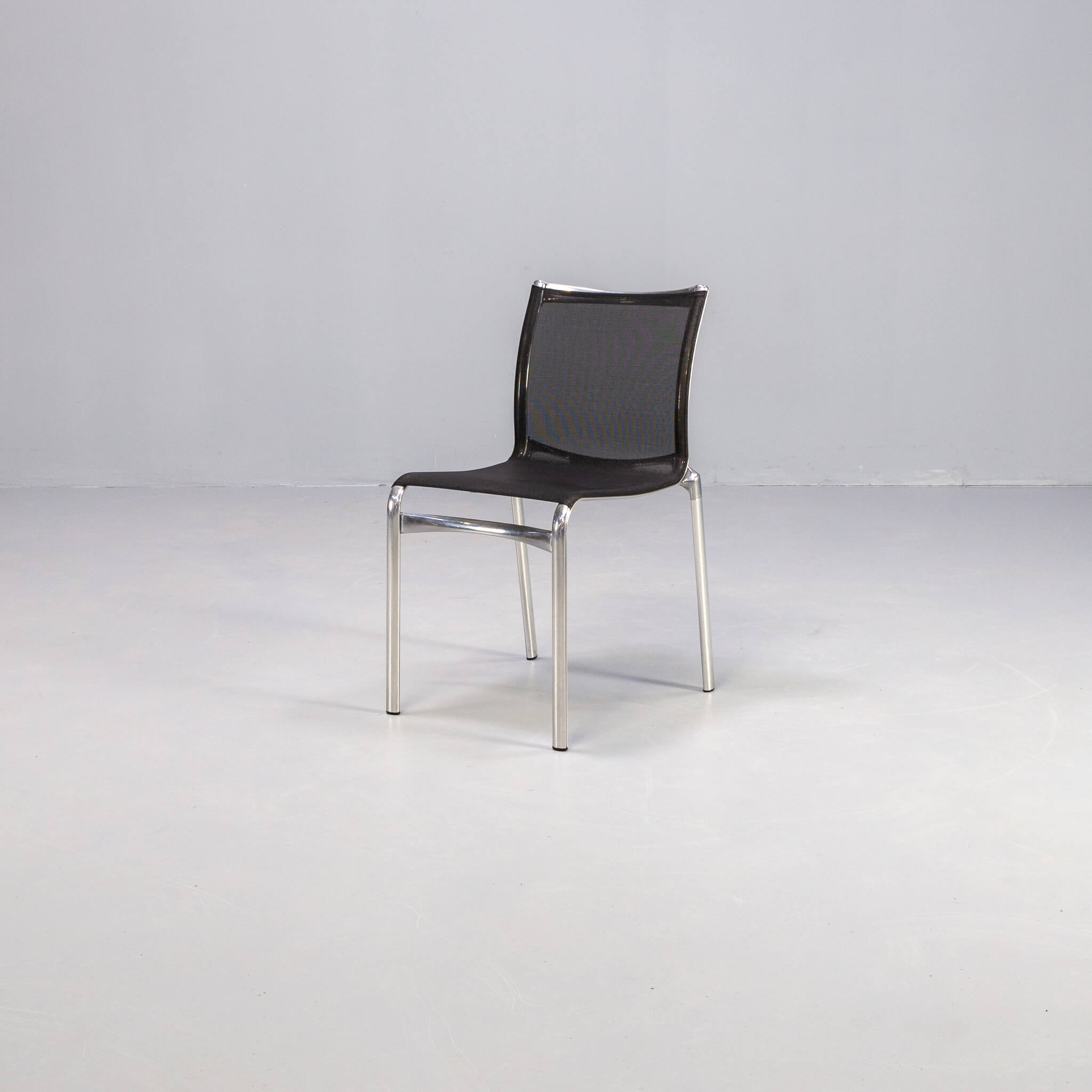 Alberto Meda model ‘416 High Frame’dining chair for Alias set/4