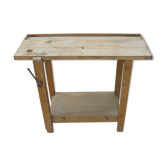 Old wooden workbench for children