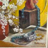 Still life with African sculpture