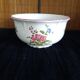 Ceramic salad bowl Old Saint-Amand – floral decoration – very good condition