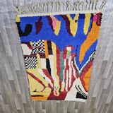 Berber carpet in pure wool 3 x 2 m