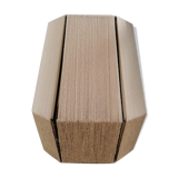 Woven laying lamp made of cotton thread