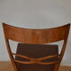 Série de six chaises en bois