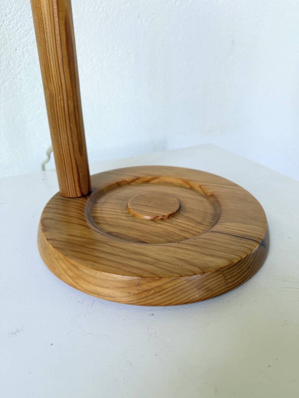 Ikea pine table lamp 1980