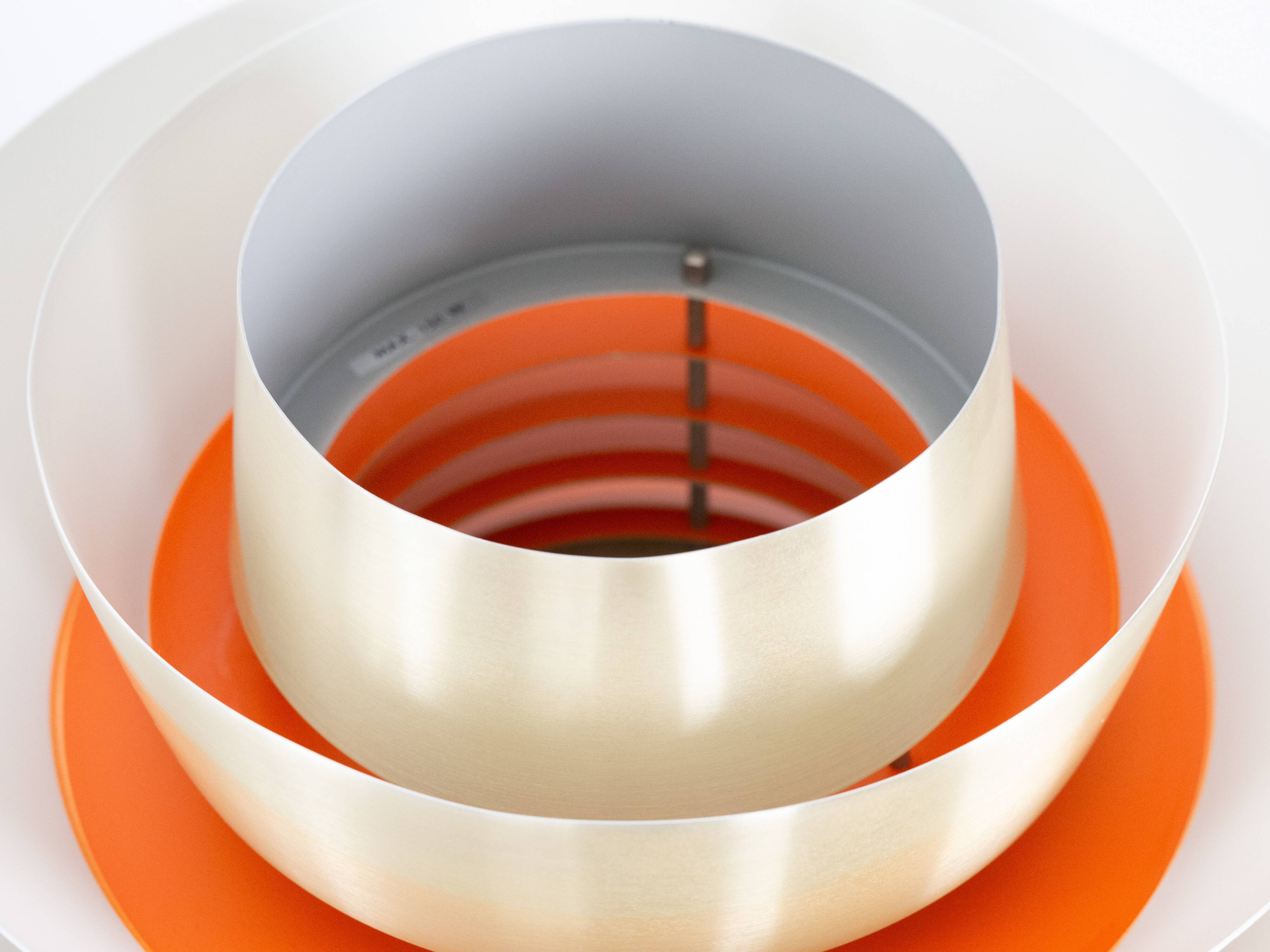 Danish vintage pendant lamp Verona by Svend Middelboe, Nordisk Solar, 1962