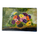 Small double-sided flower painting
