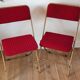 Set of two Lafuma folding chairs