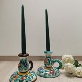 Cerart Monaco flower candlesticks