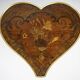 Table "Heart" in Louis XV style, Attributed to Maison Krieger, Circa 18