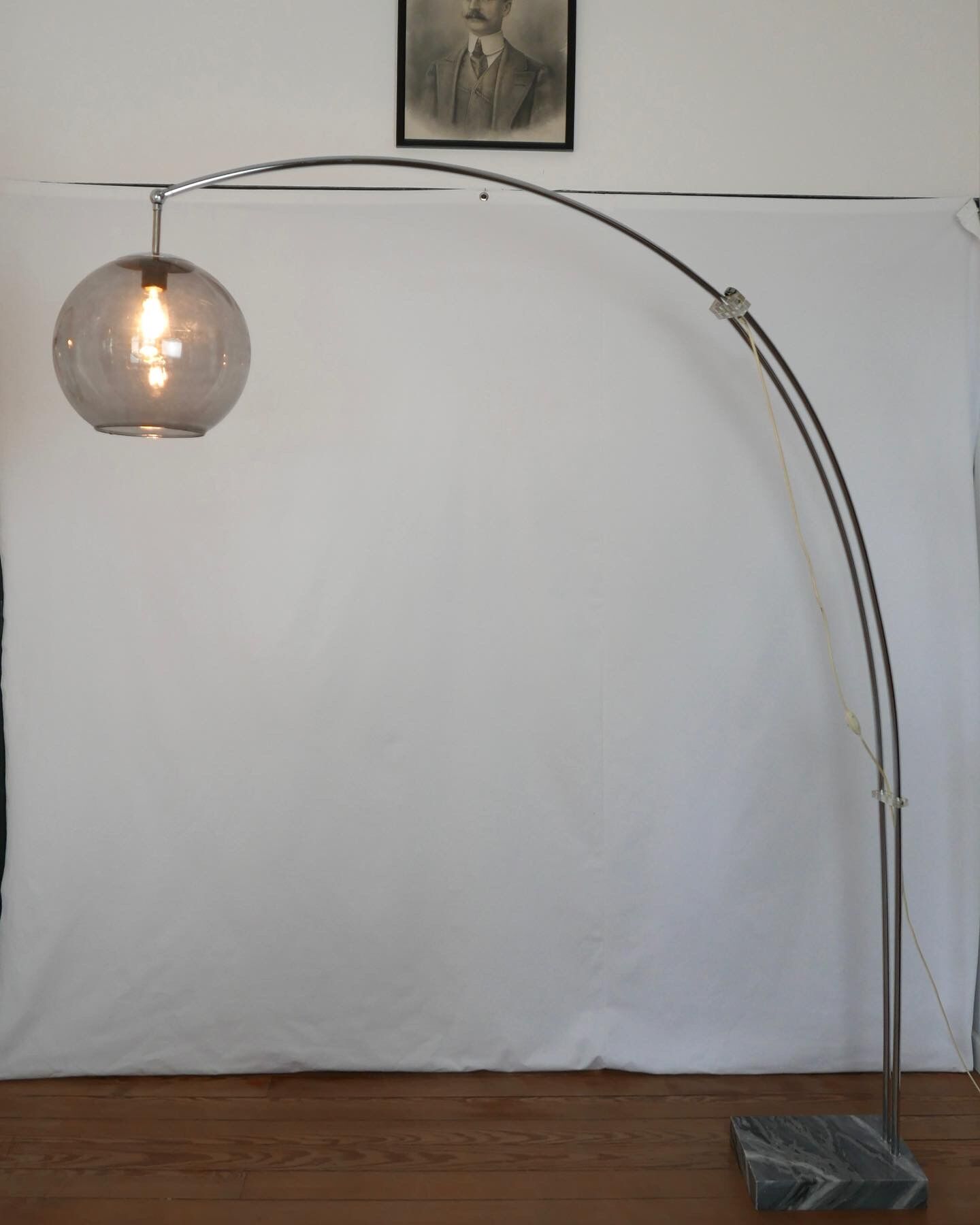 Vintage arc floor lamp