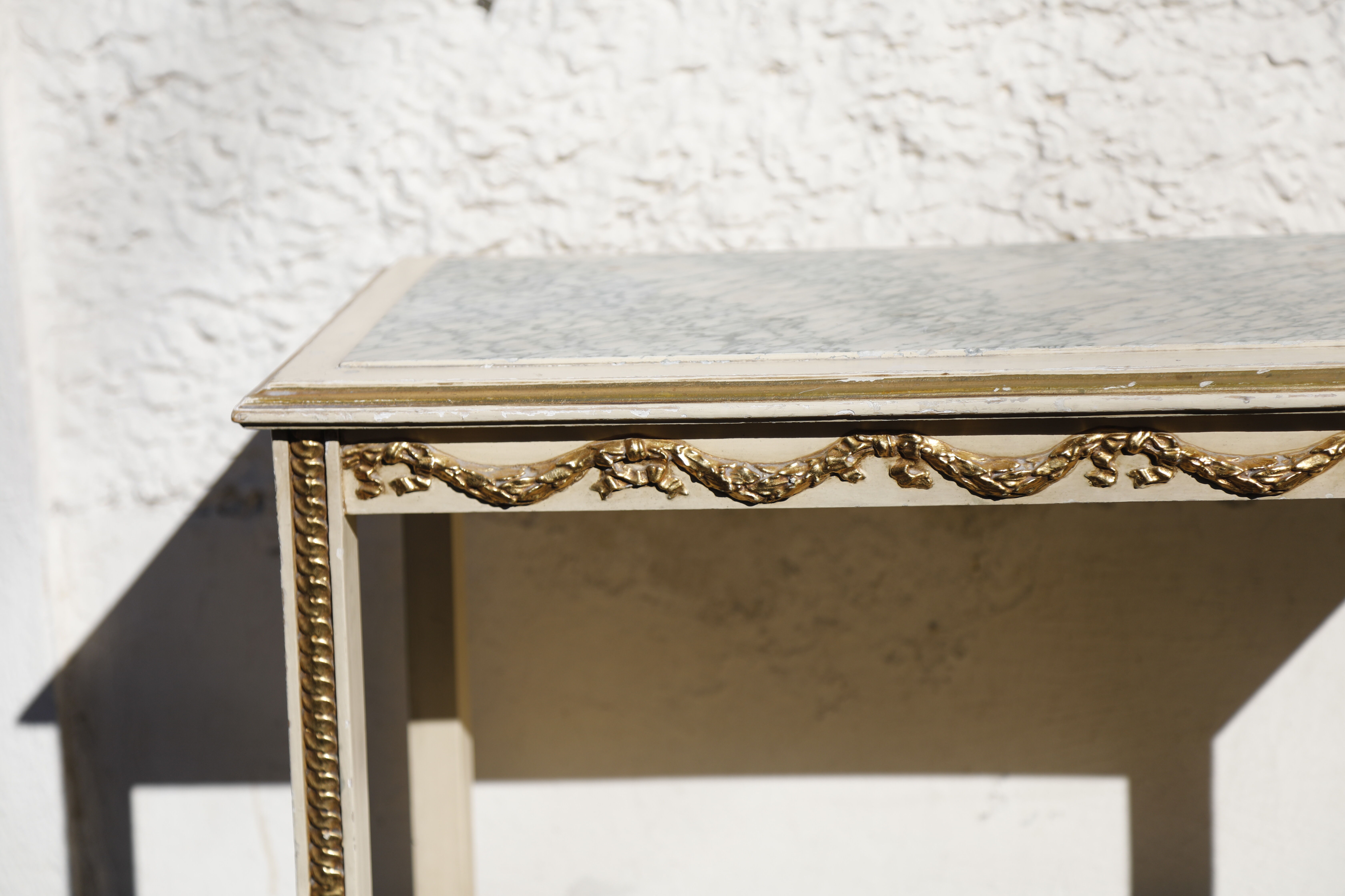 Italian console marble tray