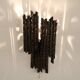 Brutalist wall lamp  designed by Marcello Fantoni, manufactured in Italy 1960