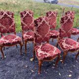 6 Louis XV style chairs