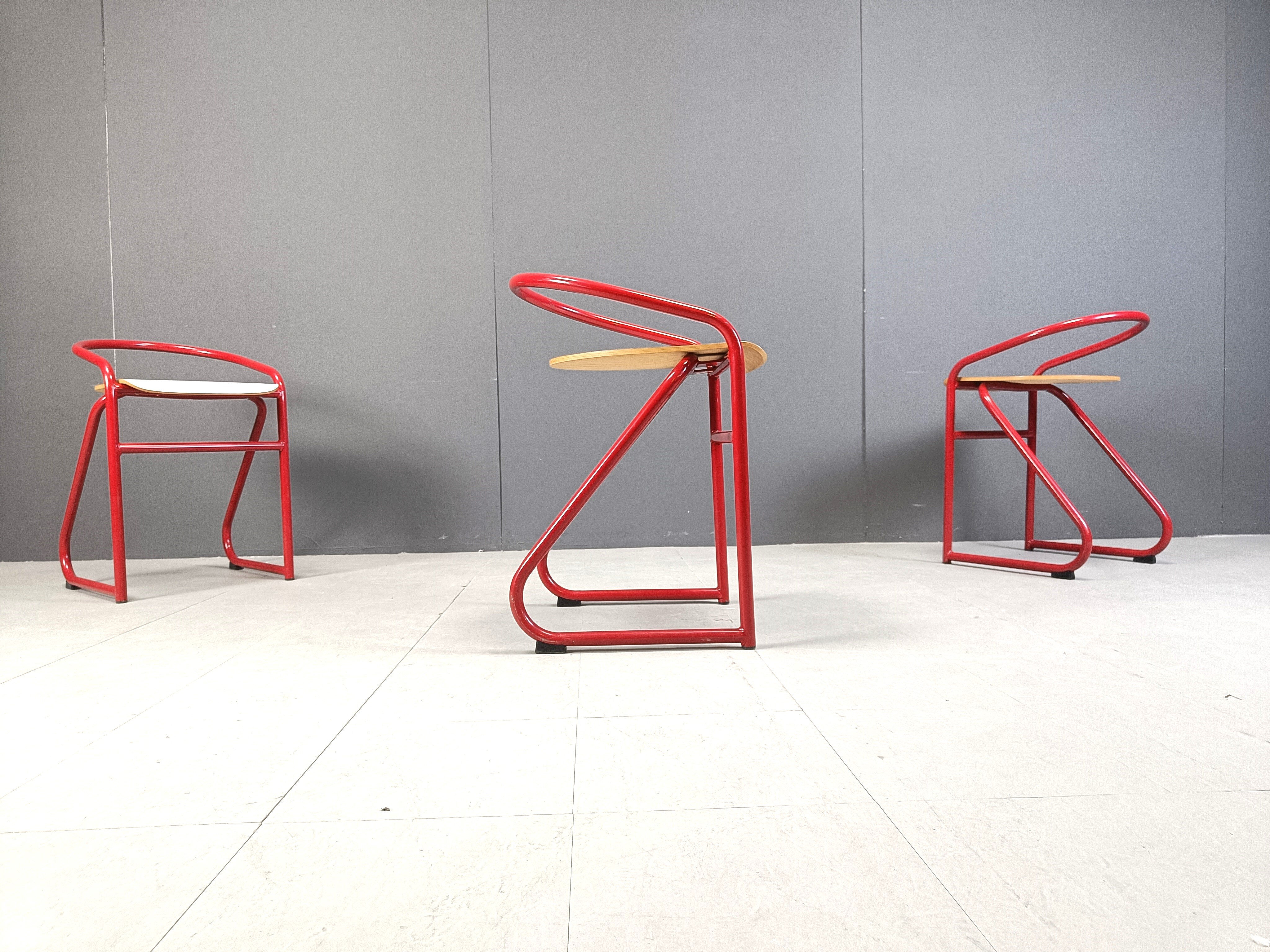Postmodern stools by Samo, 1980s