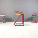 Postmodern stools by Samo, 1980s