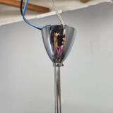 Bauhaus Chandelier with Colored Glass Globes, Czechoslovakia, 1930s