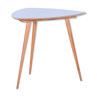 Blue mid century table - 1950s czechia