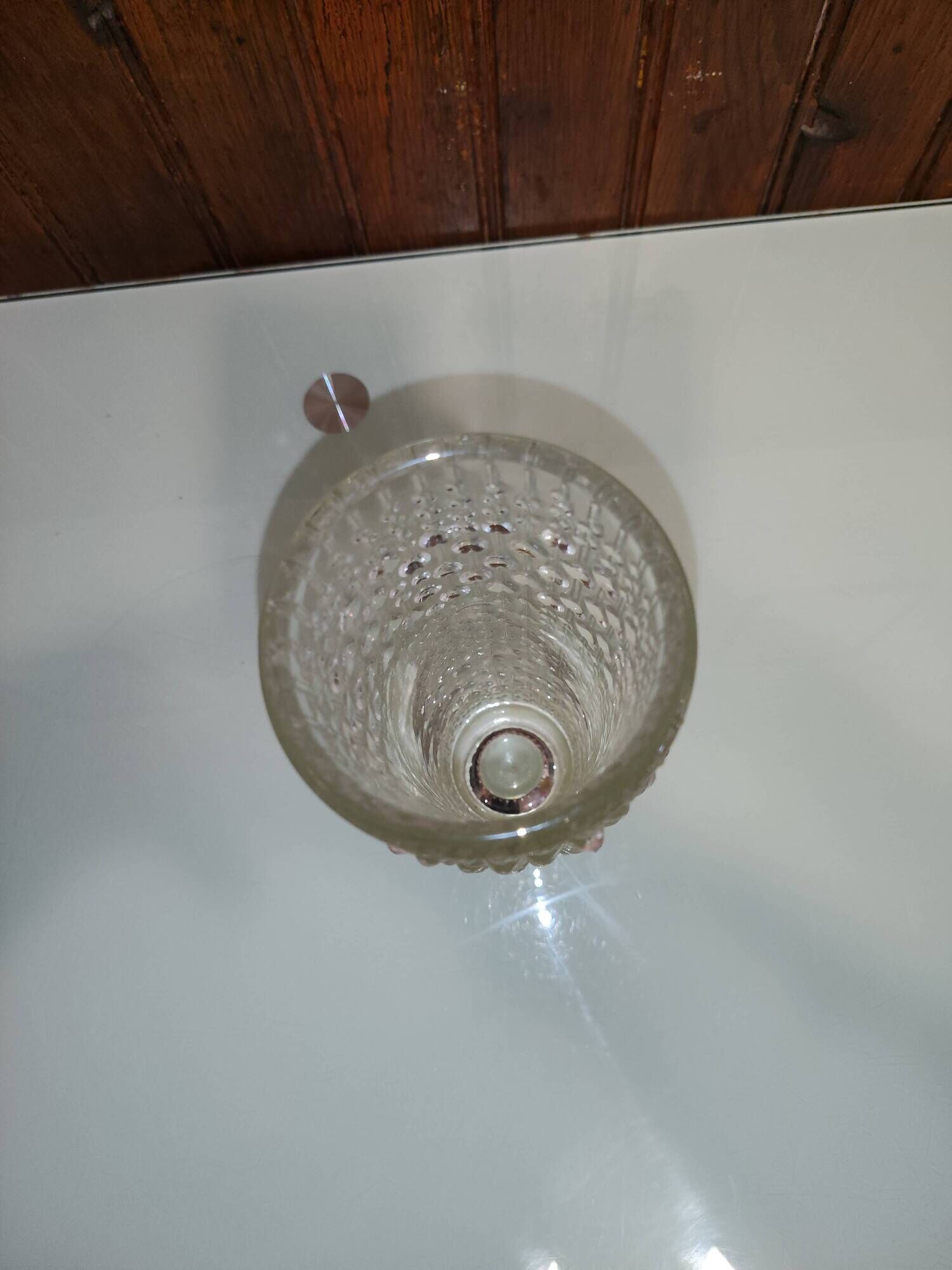 Vase Vintage Sklo Union