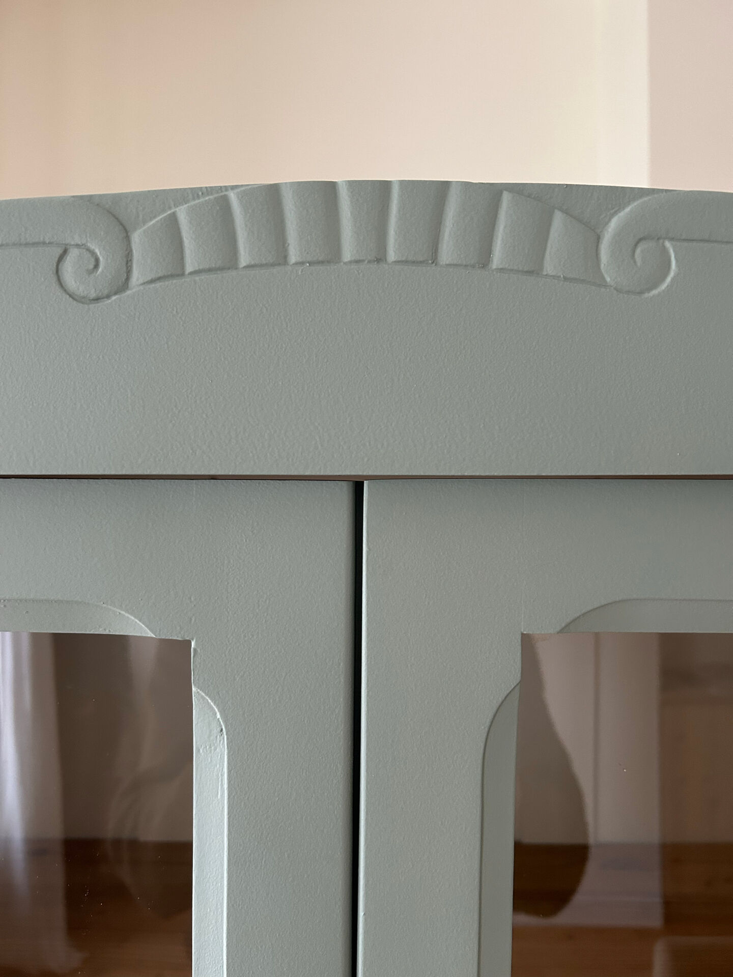Armoire vitrée rénovée