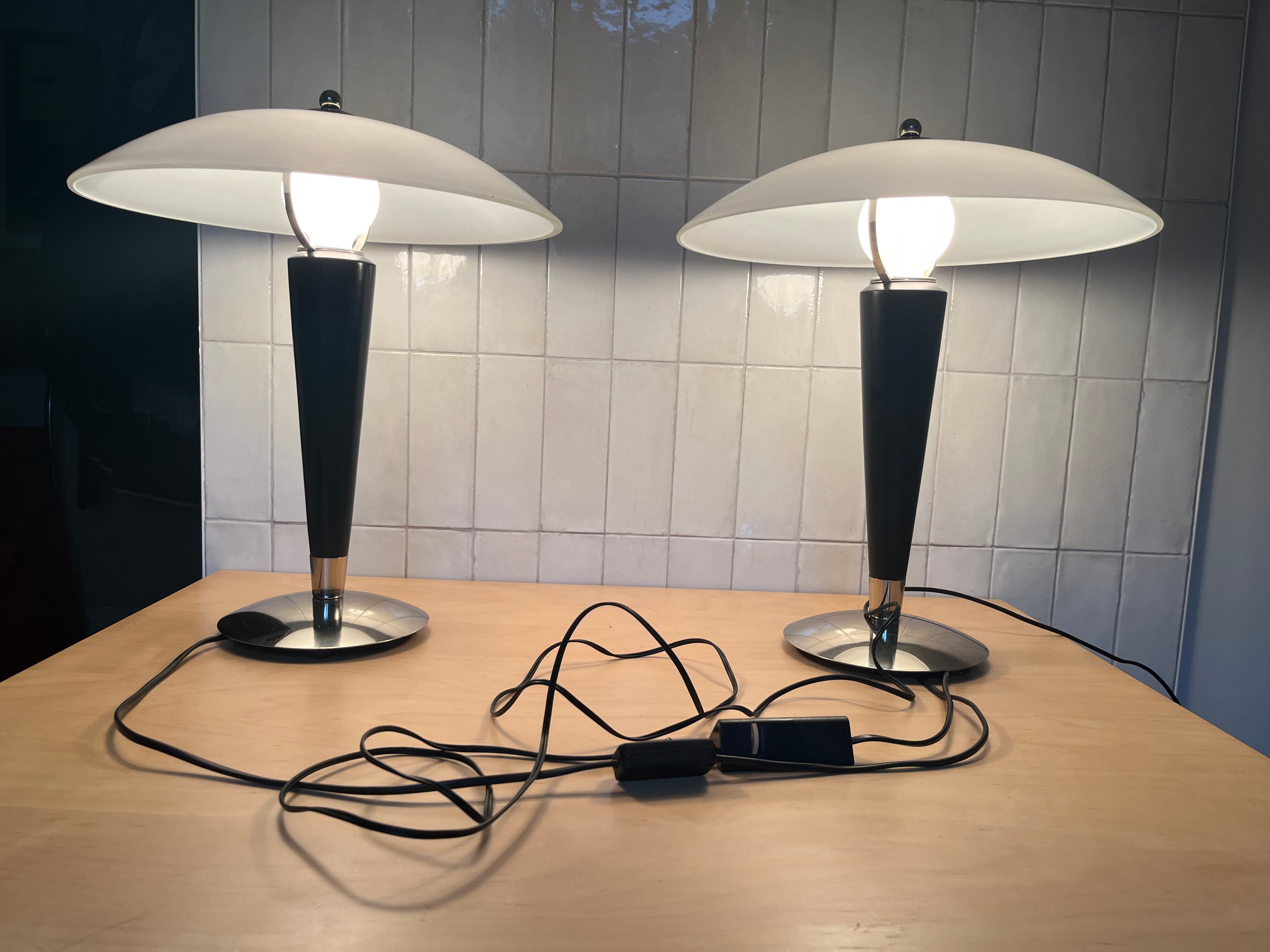 Pair of SCE lamps from the 1970s