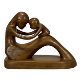XL maternity sculpture in 1960s Scandinavian style