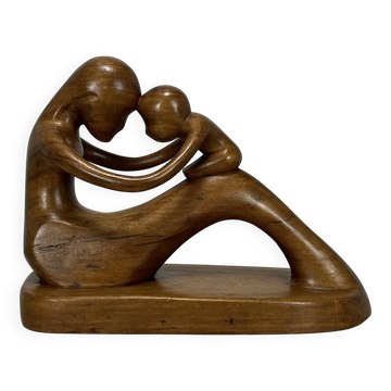XL maternity sculpture in 1960s Scandinavian style