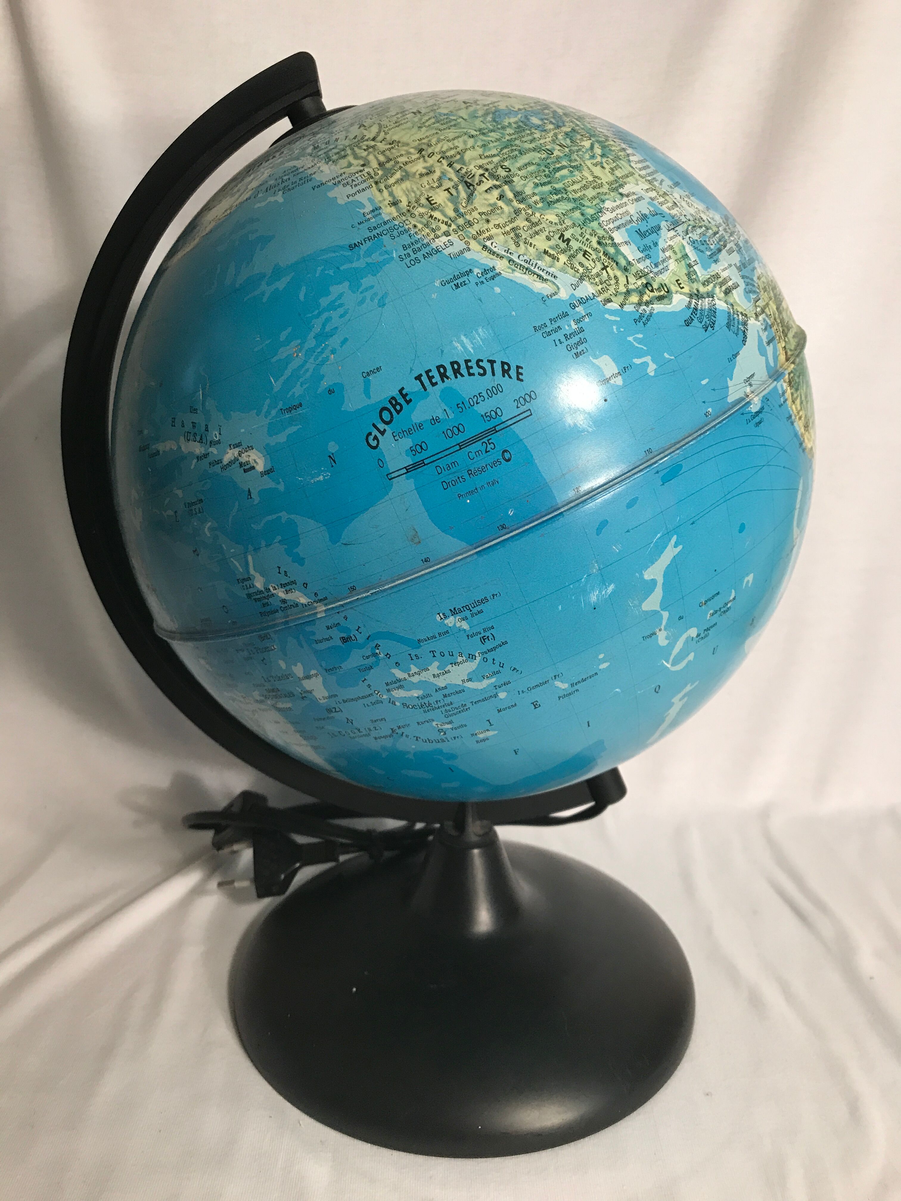 Globe light Tecnodidattica Orion 25 vintage