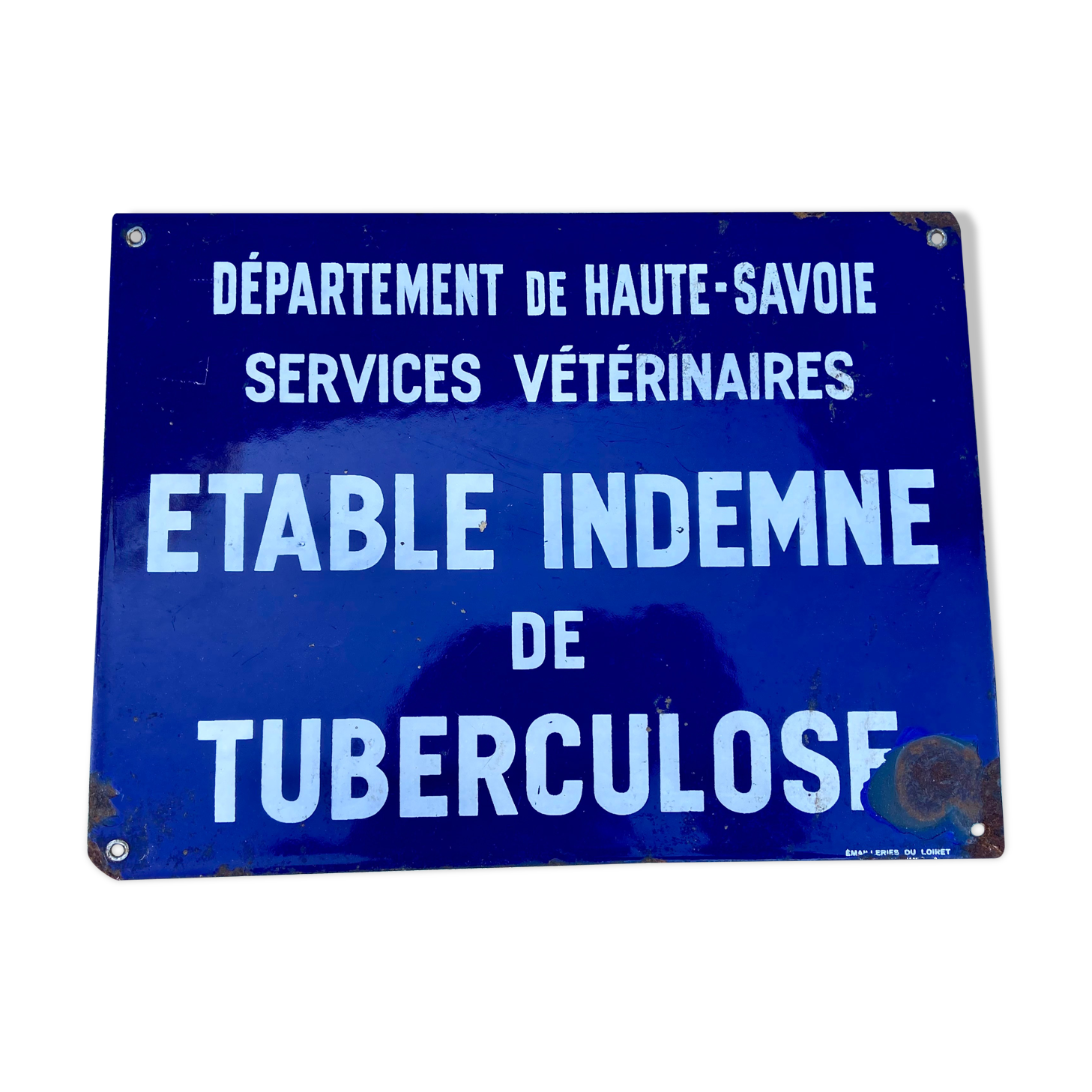 Enamelled plaque tuberculosis