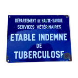 Enamelled plaque tuberculosis