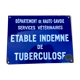 Enamelled plaque tuberculosis