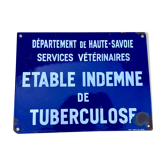 Enamelled plaque tuberculosis