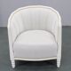 Fauteuil de style sécession viennois restauré des années 1930