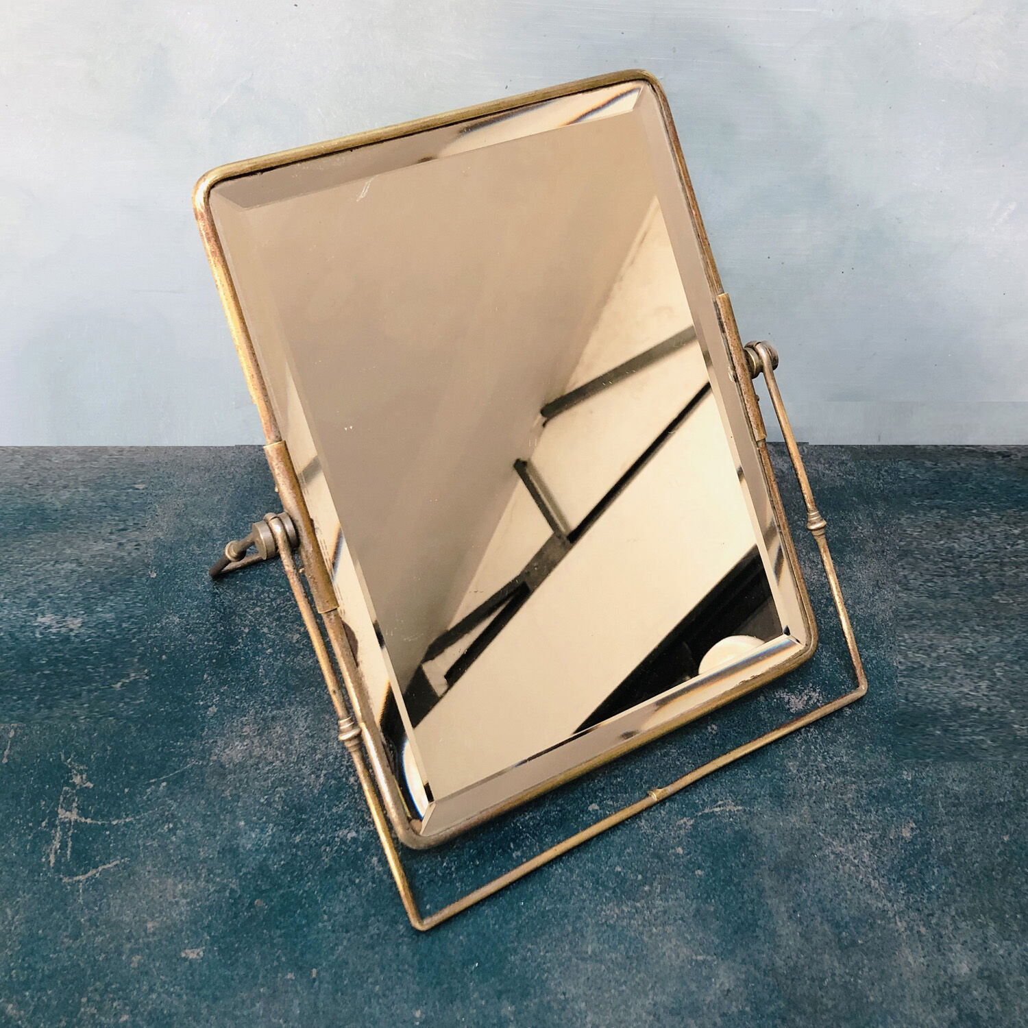 Large barber mirror 1900 33x27 cm