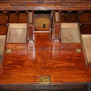Colonial camphor wood library desk, George III period circa 1760.