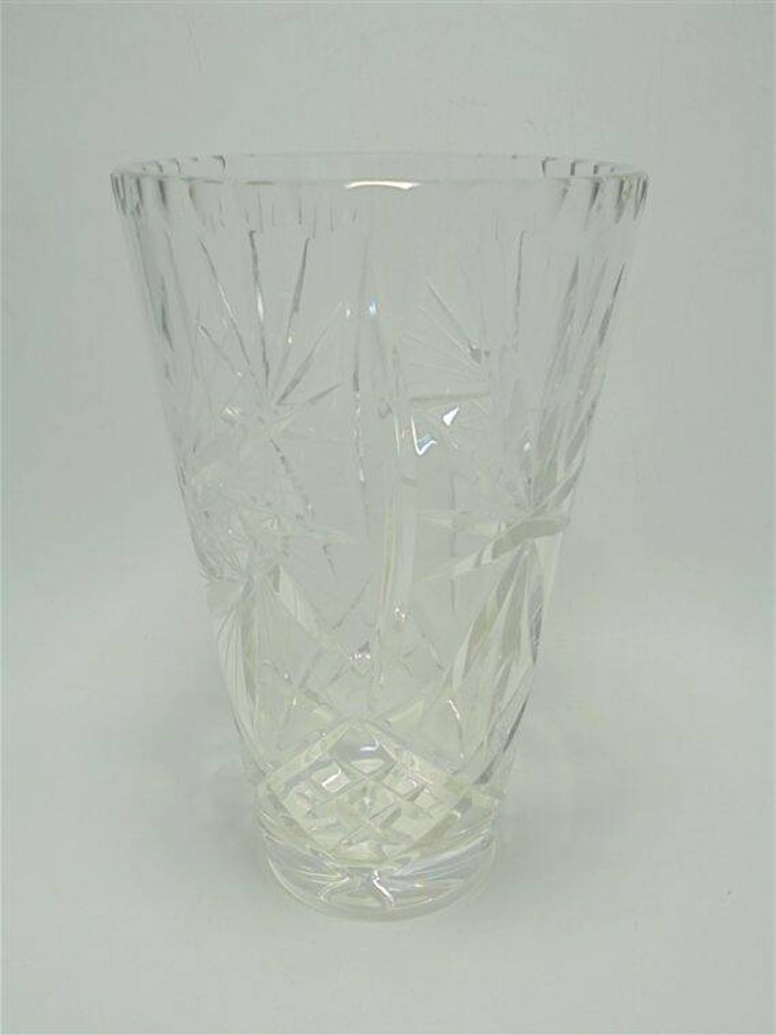 Vase en cristal