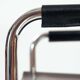 Chaise Bauhaus Mart Stam Marcel Breuer en cuir noir, Fasem 1980s
