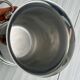 Silver metal champagne bucket