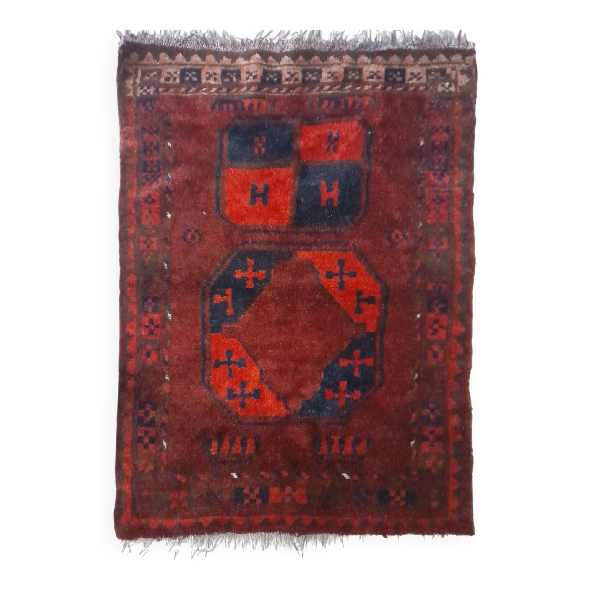 Afghan rug 96 x 68 cm