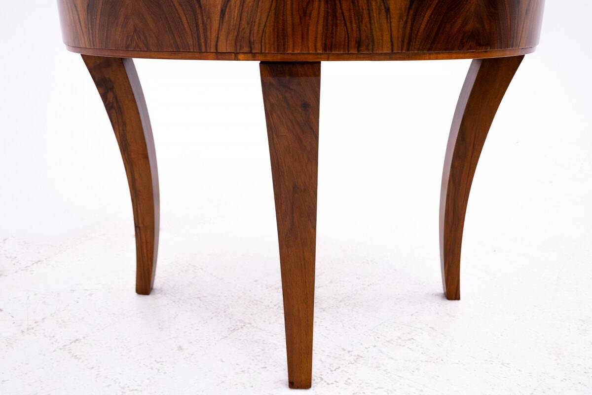 Art Deco table, Poland, ca. 1950.