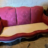 Louis XV style 3-seater sofa